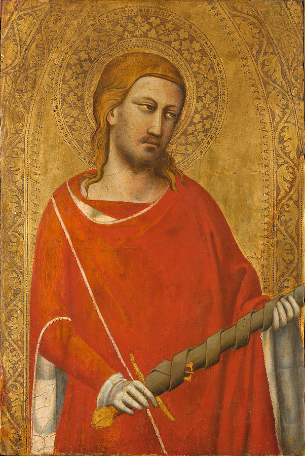 Saint Julian #3 Painting by Taddeo Gaddi