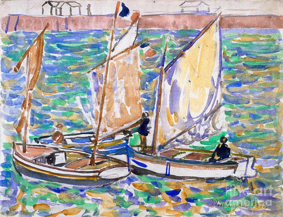 Saint Malo #1 Painting by Maurice Prendergast