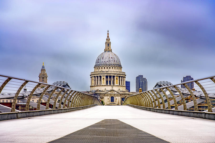 Saint Pauls Cathedral, London #1 Photograph by John Wright Saint Pauls Cathedral, London #1 Photograph by John Wright