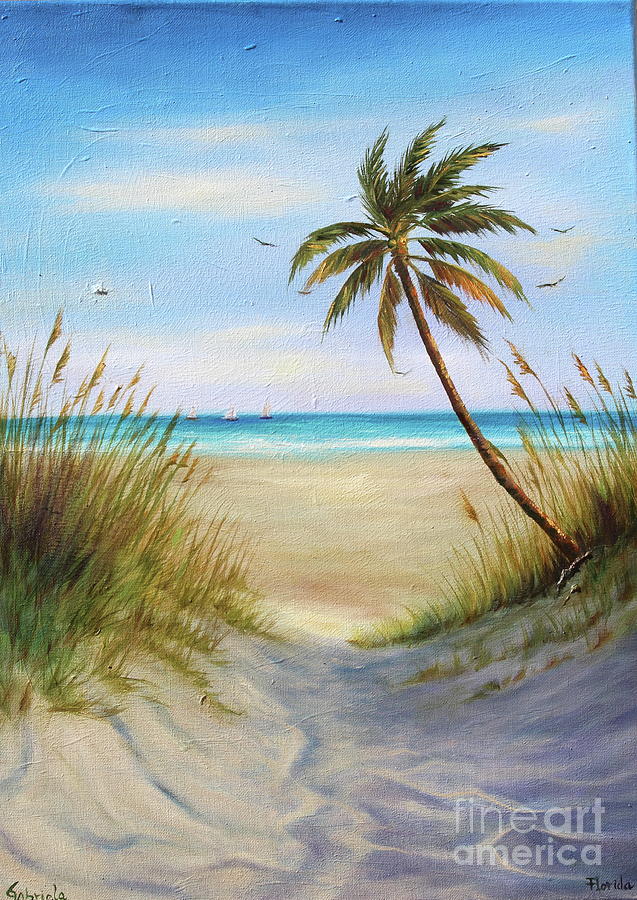 Saint Pete Beach #2 Painting by Gabriela Valencia
