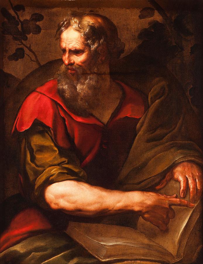 Saint Simon Painting by Giulio Cesare Procaccini - Fine Art America