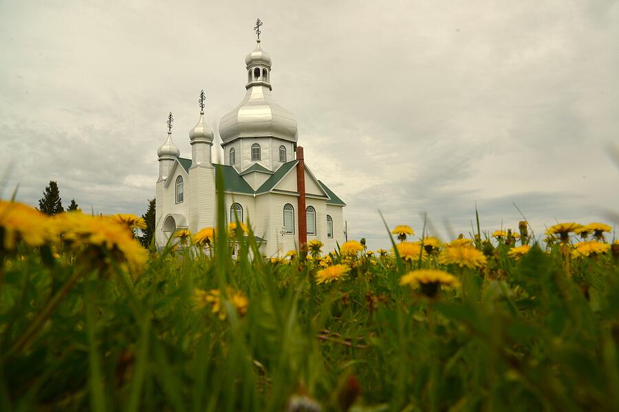 Saints Peter and Paul Ukrainian Orthodox Church, Saskatchewan, Canada. #3 Photograph by Lawrence Christopher
