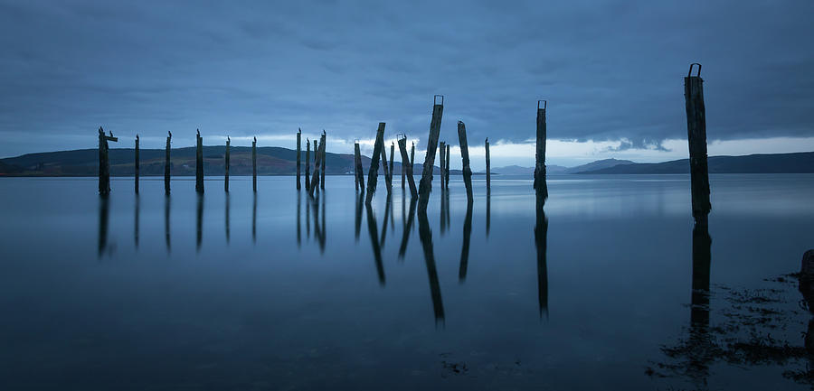 Bird Photograph - Salen Pier, Isle of Mull #1 by Peter OReilly