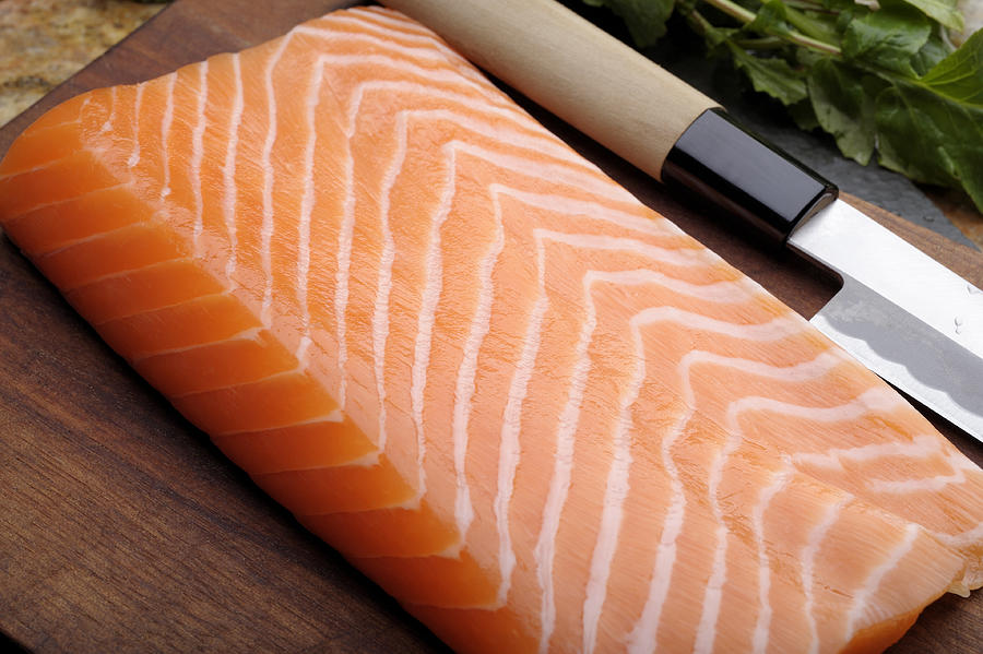 Salmon Sashimi #1 Photograph by 4kodiak