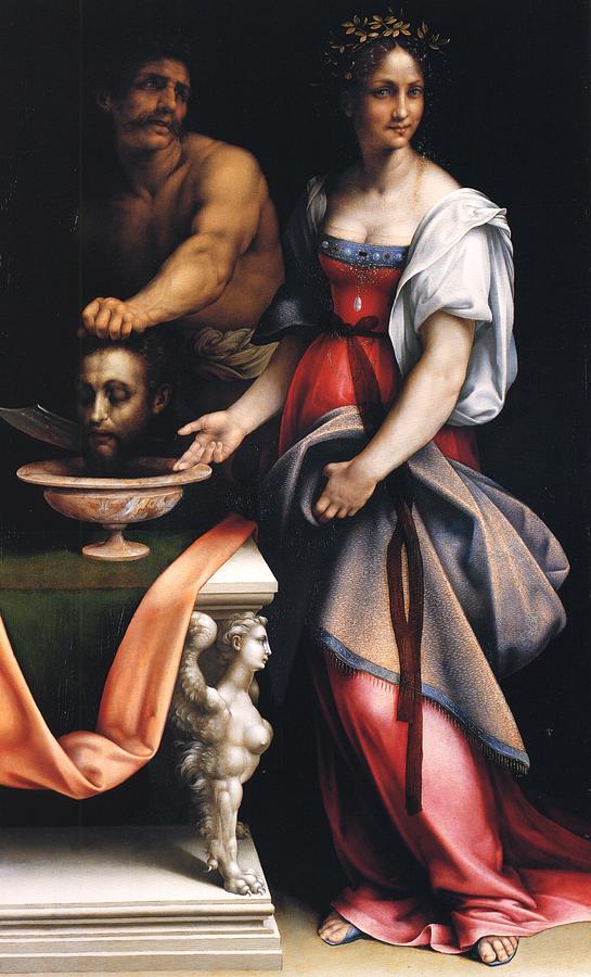 Salome Painting - Salome #2 by Cesare da Sesto