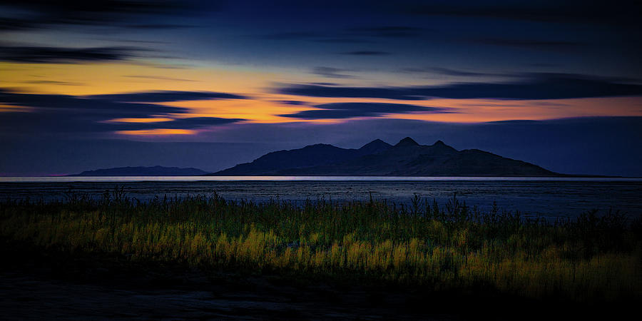 Salt Lake Sunset #2 Photograph by Paul Bartell