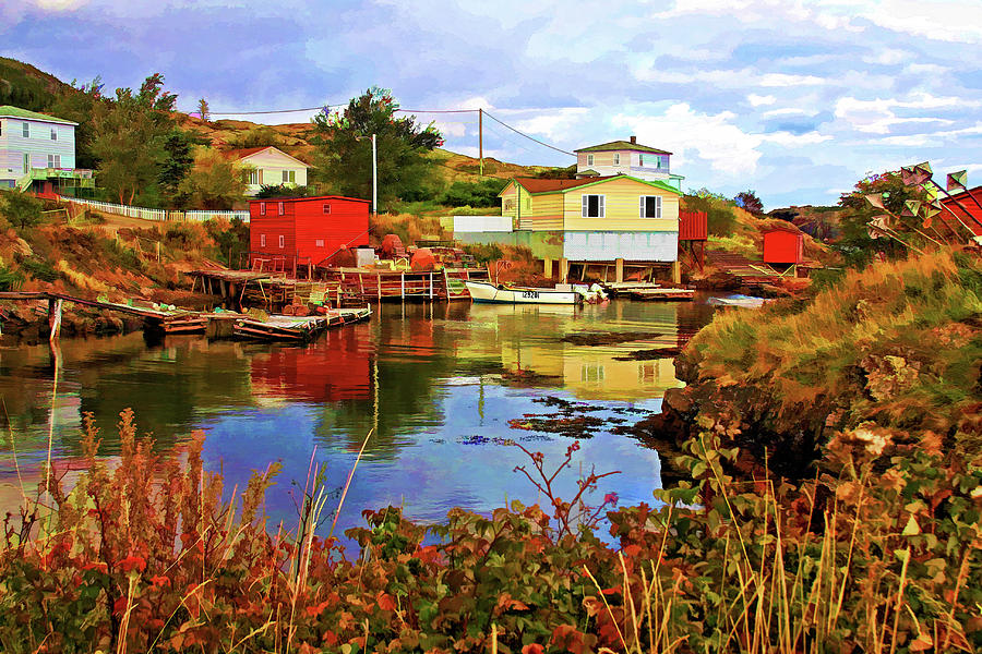 Salvage Village Newfoundland #2 #2 Photograph by Tatiana Travelways
