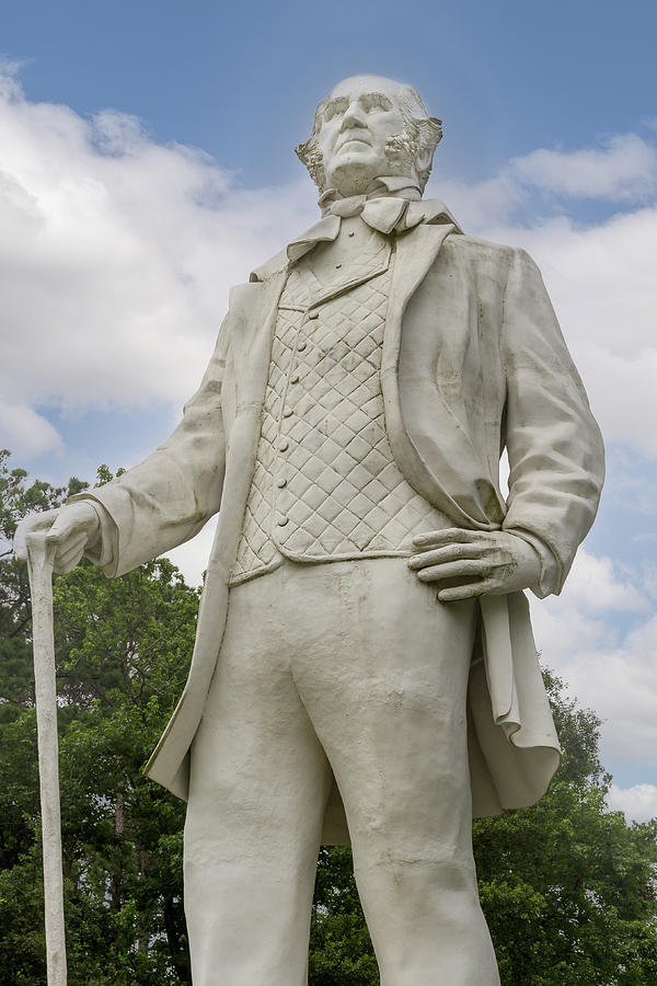Sam Houston Statue #1 Photograph by Tim Stanley