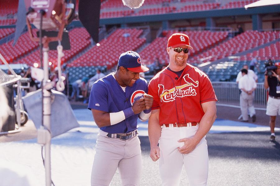 Sammy Sosa and Mark Mcgwire #1 Photograph by The Sporting News