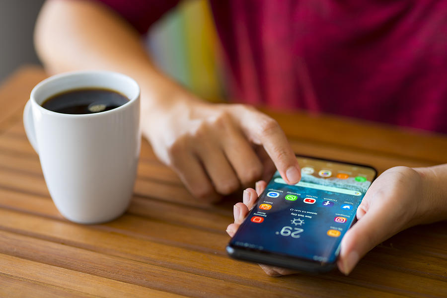 Samsung Galaxy S9 Plus Smart Phone #1 Photograph by Hocus-focus