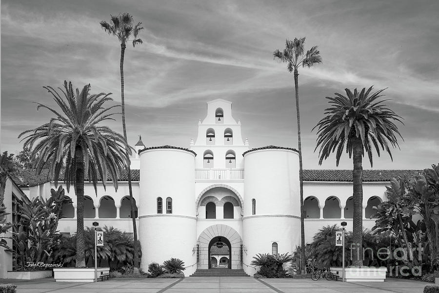 San Diego State University Hepner Hall  Photograph by University Icons