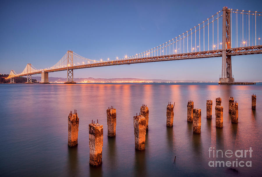 San Francisco Bay Bridge #1 Photograph by Colin and Linda McKie