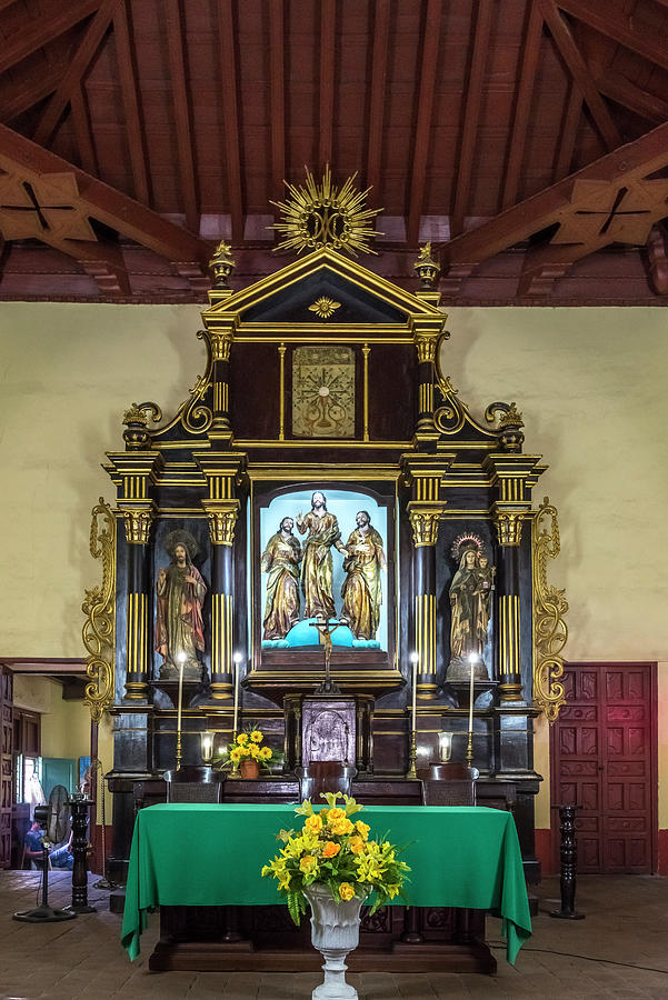 San Juan de Dios church #1 Photograph by Lou Novick