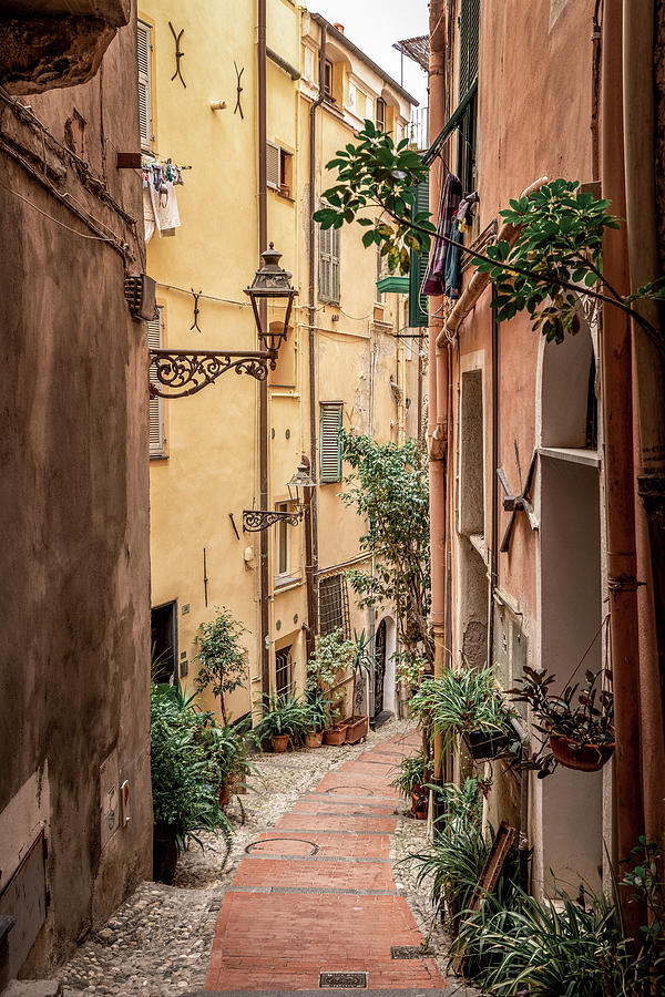 San Remo old Town, Italy #2 Photograph by Benoit Bruchez