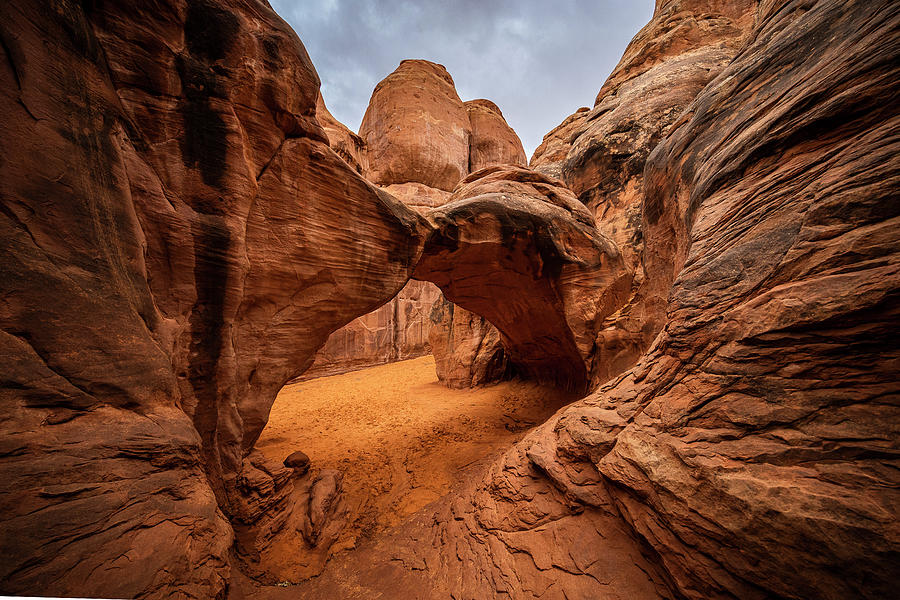 Sand Dune Arch Photograph By Whit Richardson