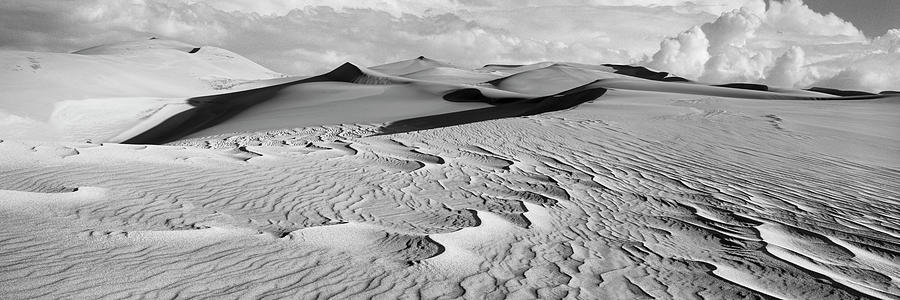 Sand dunes in a desert, Great Sand Dunes National Park, Colorado, USA #1 Photograph by Panoramic Images