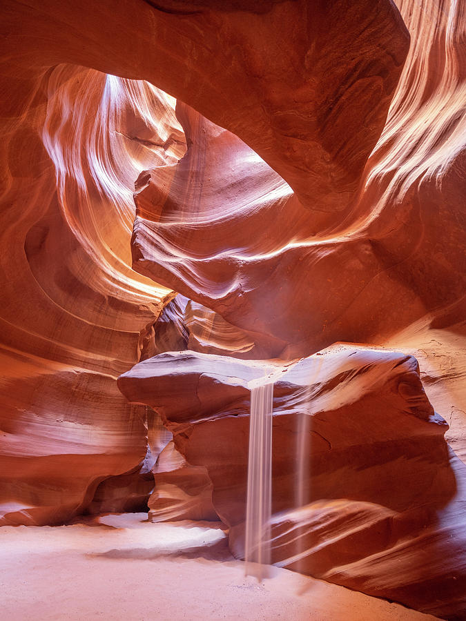 Arizona Photograph - Sandfall Portrait by Framing Places