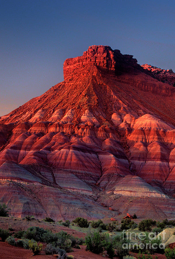 Sandstone Butte Near Paria Canyon Southern Utah #1 Photograph by Dave Welling