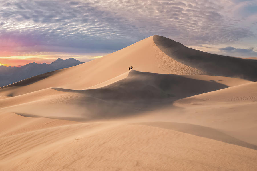 Death Valley National Park Photograph - Sandstorm At Ibex  #1 by Steve Berkley