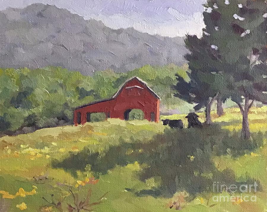 Sandy Mush Farm #1 Painting by Anne Marie Brown