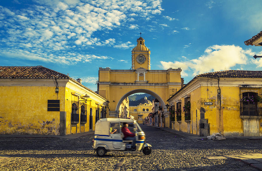 Santa Catalina Arch In Antigua Downtown #1 Photograph by Thepalmer
