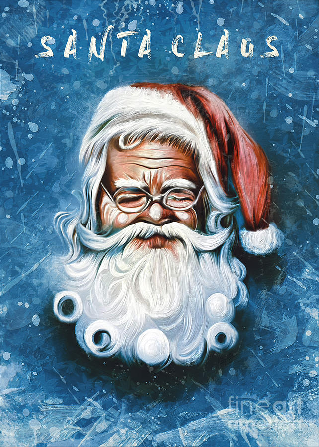 Santa Claus #1 Digital Art by Andrzej Szczerski