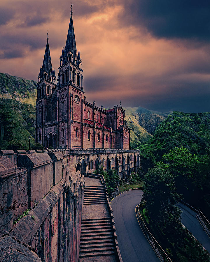 Santuario de Covadonga Photograph by Chris Lord
