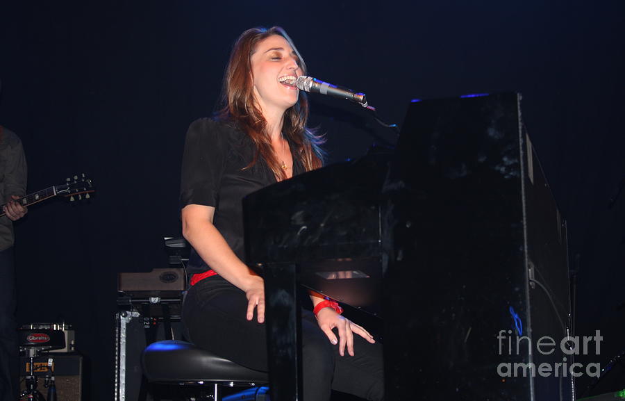 Sara Bareilles Photograph by Concert Photos Fine Art America