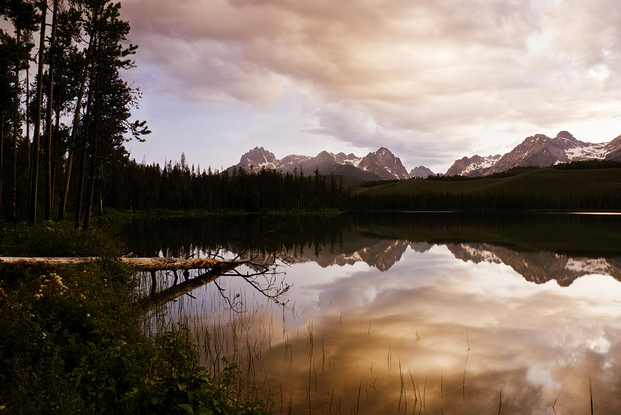 Sawtooth sunset #1 Photograph by Vkbhat
