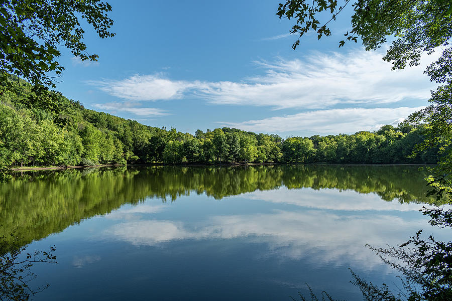 Scarlet Oak Pond at Ramapo Valley County Reservation #1 Photograph by Steven Richman