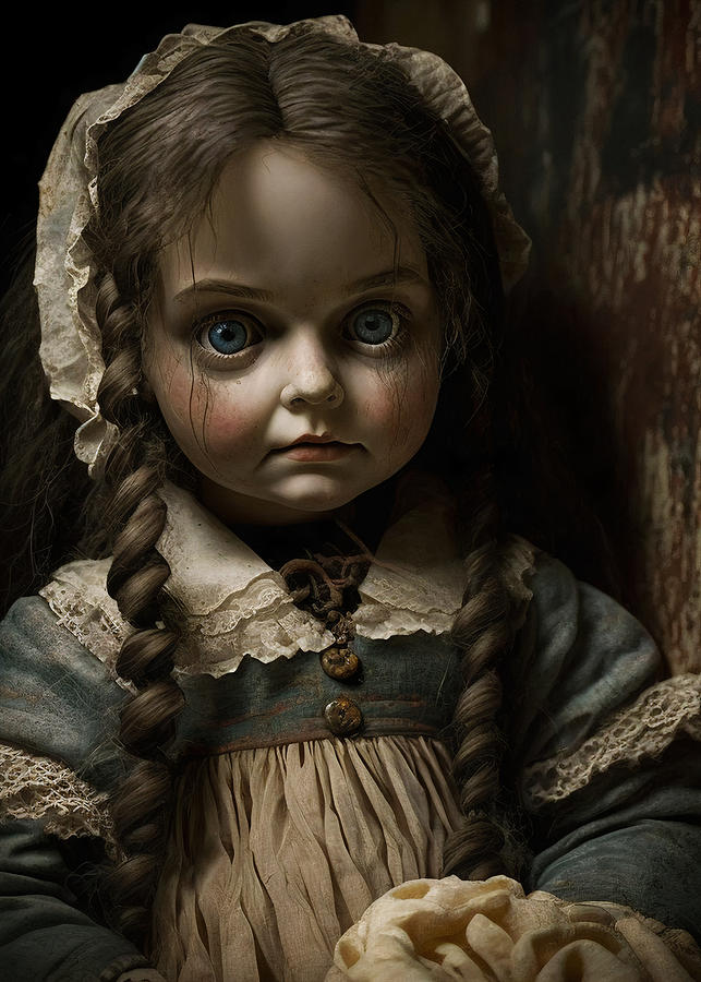 Scary dolls Digital Art by Martina Ovsak - Fine Art America