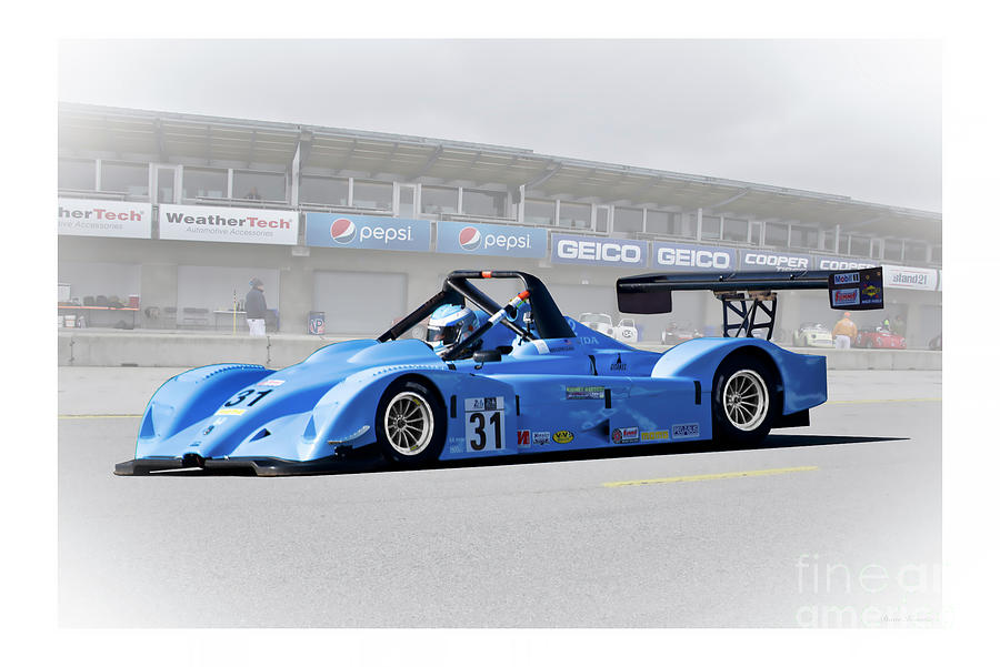 SCCA P2 Prototype Race Car Photograph by Koontz - Art