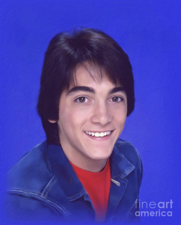 Scott Baio, Tv Star Painting By John Springfield 