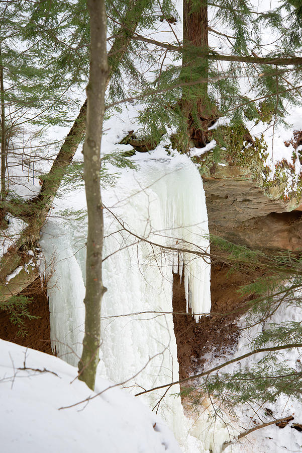 Scott Falls In Winter Photograph