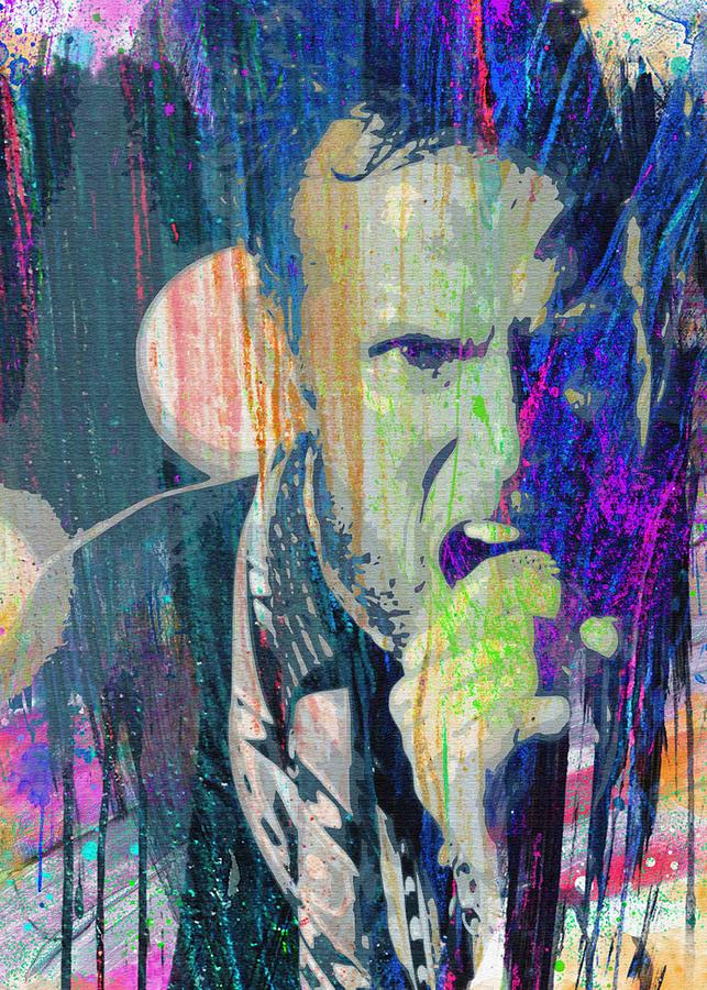 Scott Weiland 1 Digital Art by Joseph Pattern