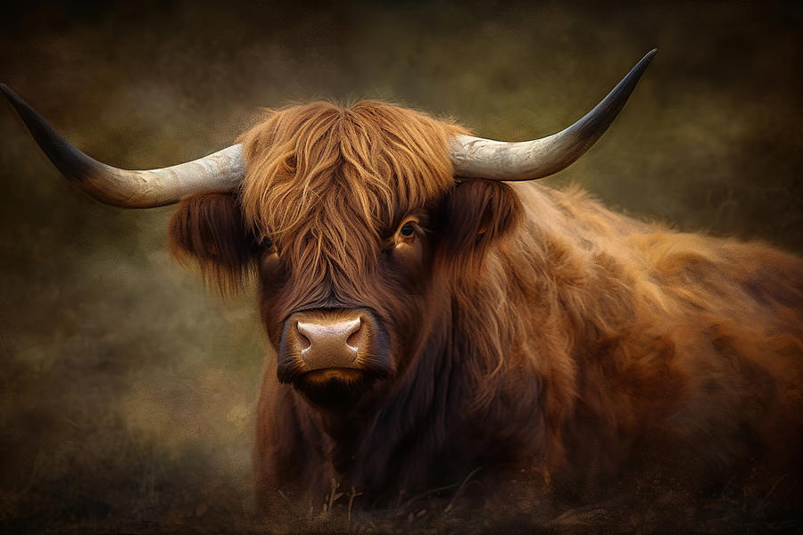 Scottish Highland Bull XX Photograph by Athena Mckinzie - Fine Art America