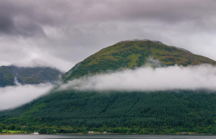 Scottish mountain landscape at Fort Williams in Glencoe area Sco #1 Photograph by Michalakis Ppalis