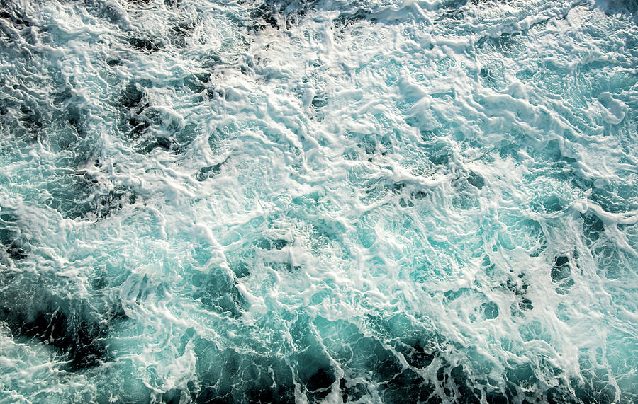 Sea and Ocean Waves abstract #2 Photograph by Michalakis Ppalis