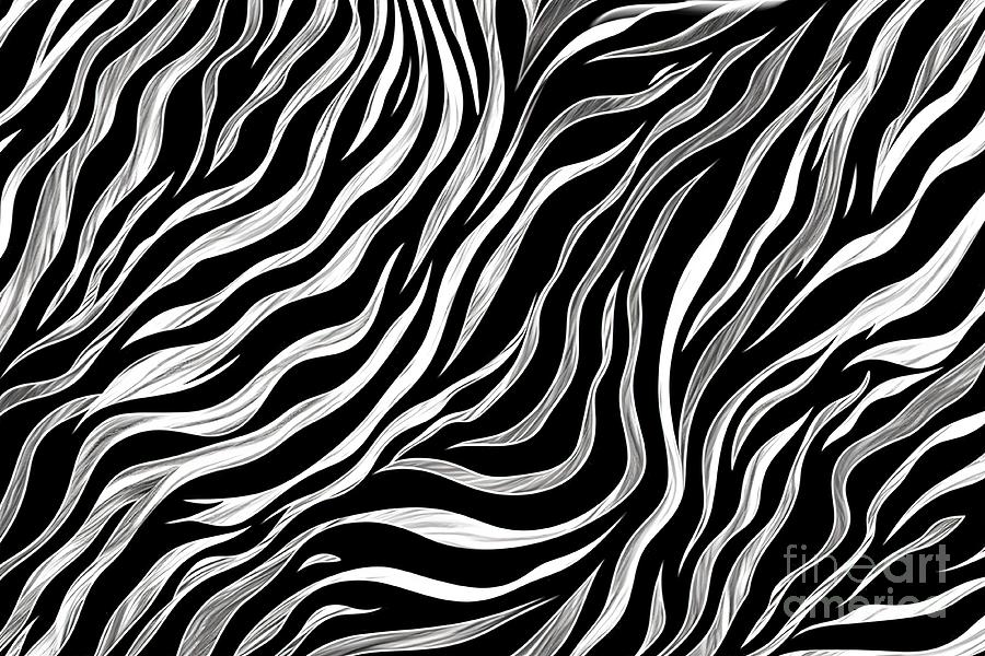 Animal Print Background. Tiger Animal Print Textured Background