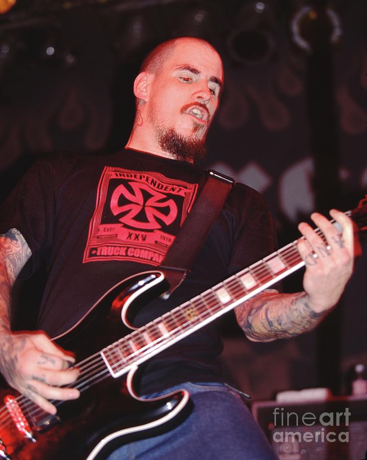 Sean Martin - Hatebreed #1 Photograph by Concert Photos - Fine Art America