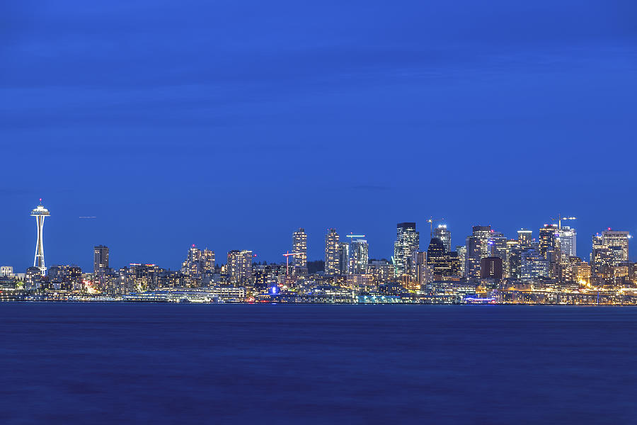 Seattle Skyline, USA, Washington, Seattle #1 Photograph by Malorny