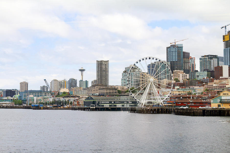 Seattle Waterfront #1 Photograph by Art Block Collections