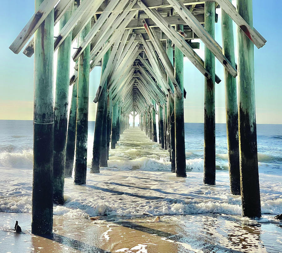 Seaview Pier North Topsail Photograph by Scotty Alston - Fine Art America