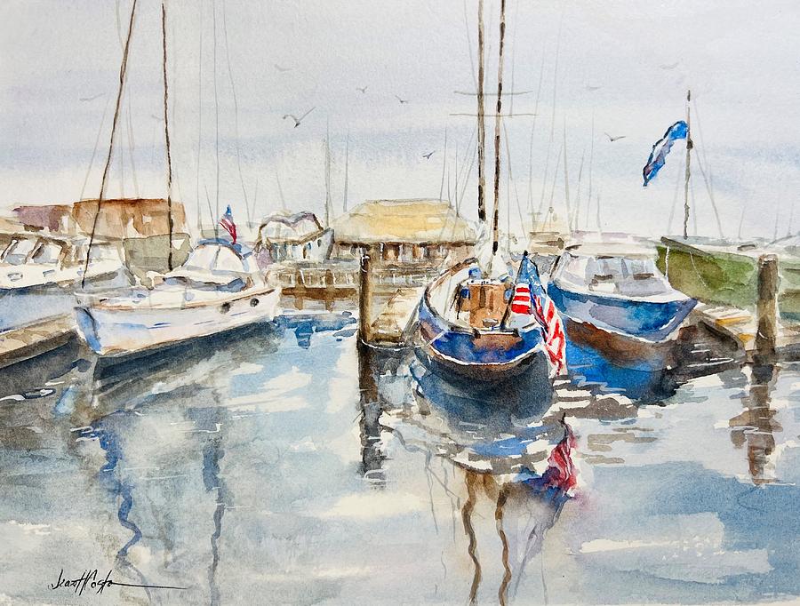 Boat Painting - Seaworthy #1 by Jean Costa