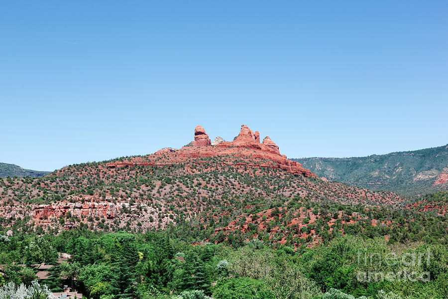 Sedona, Arizona, USA. Red rock formations. #1 Photograph by Michal Bednarek