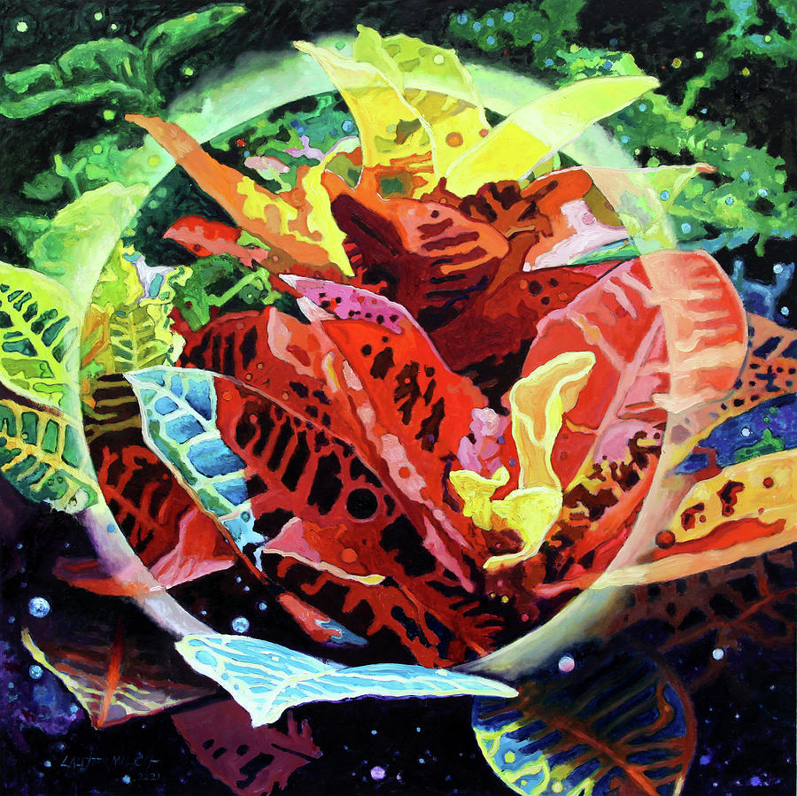 Seeds of the Universe #2 Painting by John Lautermilch