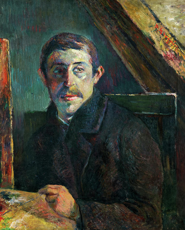 Self-Portrait Paul Gauguin, 1885 Painting by Paul Gauguin - Fine Art ...