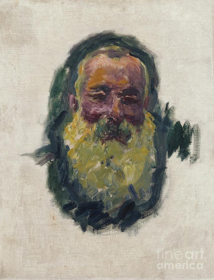 Self Portrait Painting by Claude Monet - Pixels