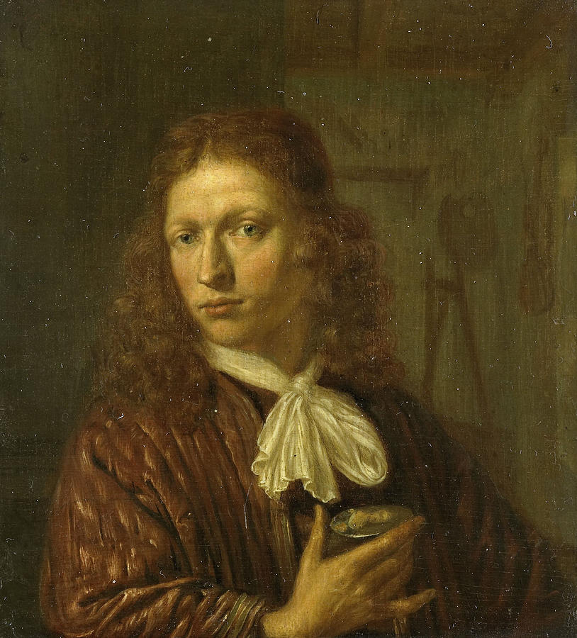 Self-portrait Painting by Johannes van Haensbergen - Pixels