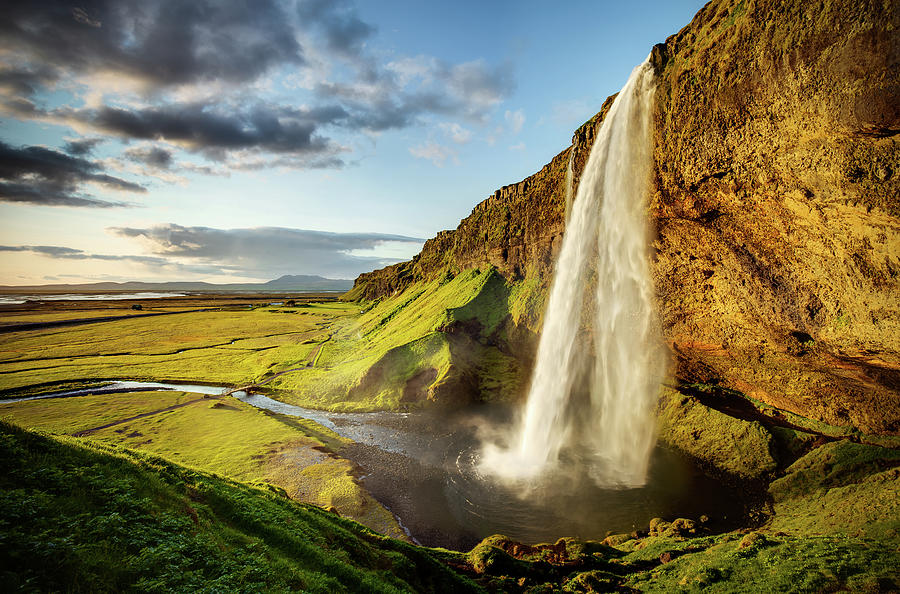 Landscape Photograph - Seljalandsfoss, Iceland #1 by Peter OReilly